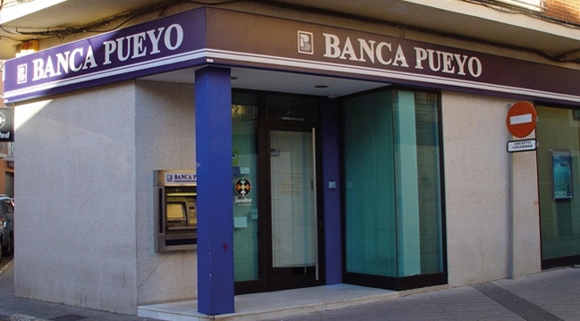 Oficinas y cajeros de Banca Pueyo